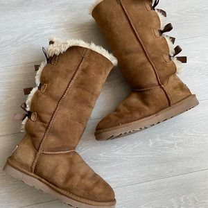 UGG® Bailey Bow Tall II Suede Boot